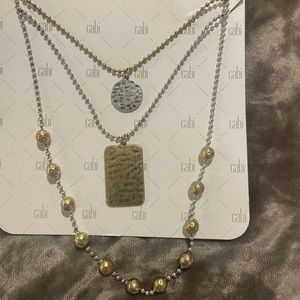 NWT Cabi Layer Necklace